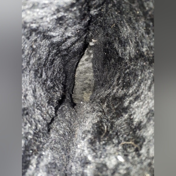 Le grenier made in Quebec natural shaved  beaver fur boots Sz 7 - Picture 4 of 7